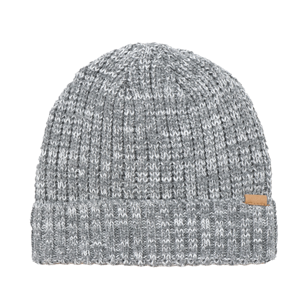 The-Cap-Company-Rib-Knit-Cuffed-Beanie-Grey-Melange