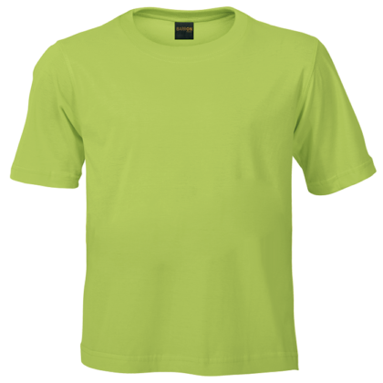 The-Cap-Company-Kiddies-Crew-Neck-T-Shirt-Short-Sleeve-Lime