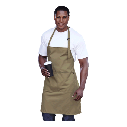 Bib Apron with Pocket