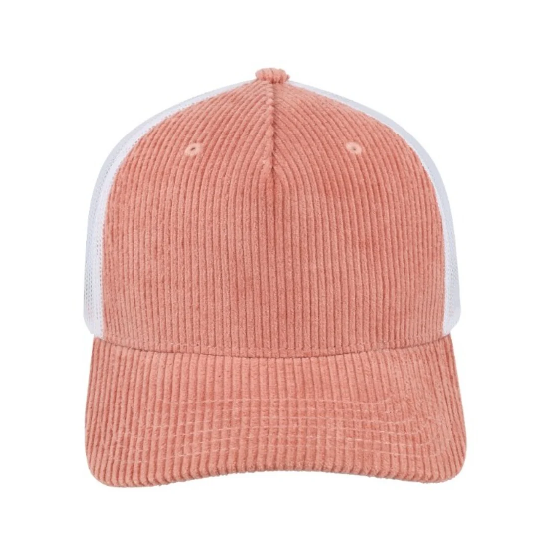 Corduroy Trucker Cap – 5 Panel – The Cap Company