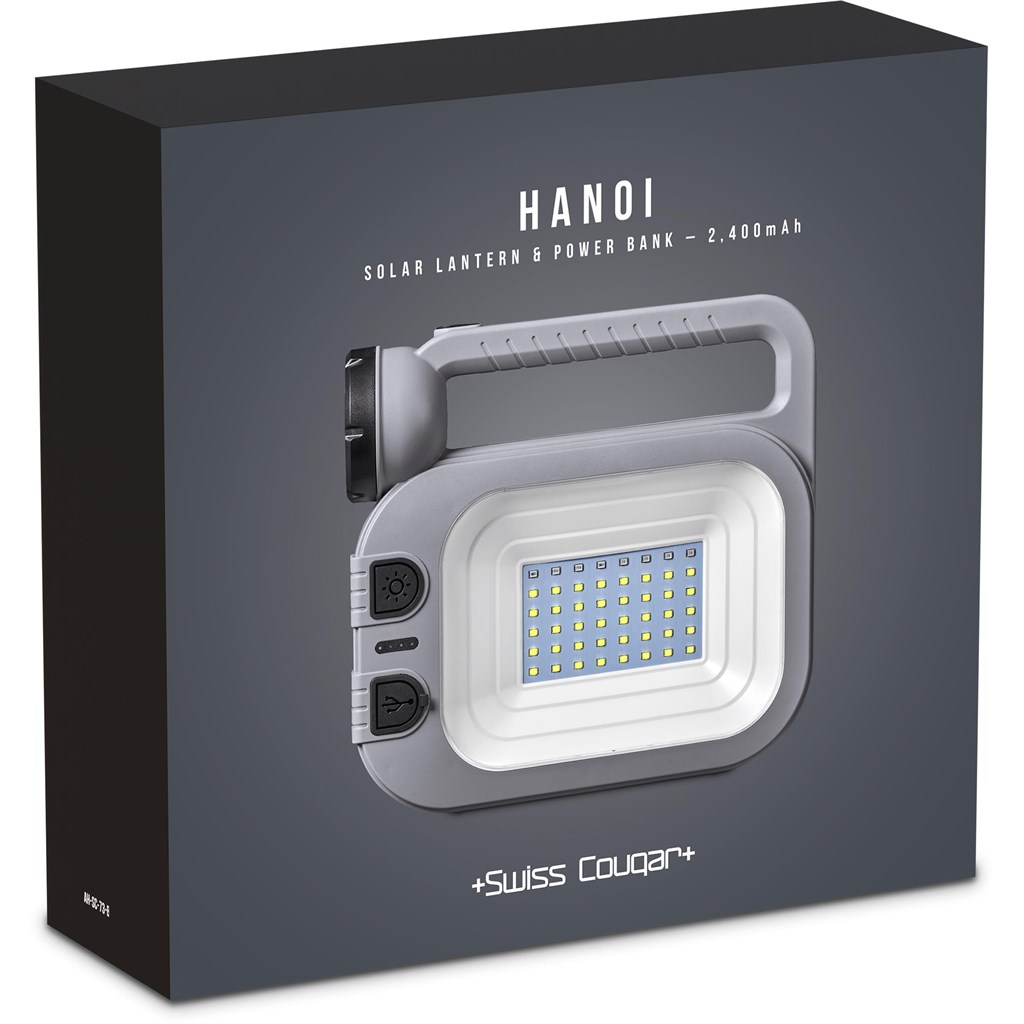 Swiss Cougar Hanoi Solar Lantern & Power Bank - 2 400mAh - Image 15