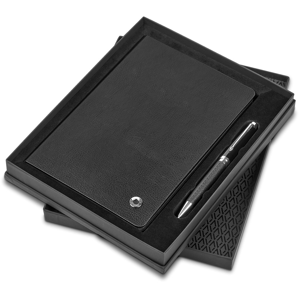 Alex Varga Corinthia Hard Cover Notebook & Pen Set - Image 12