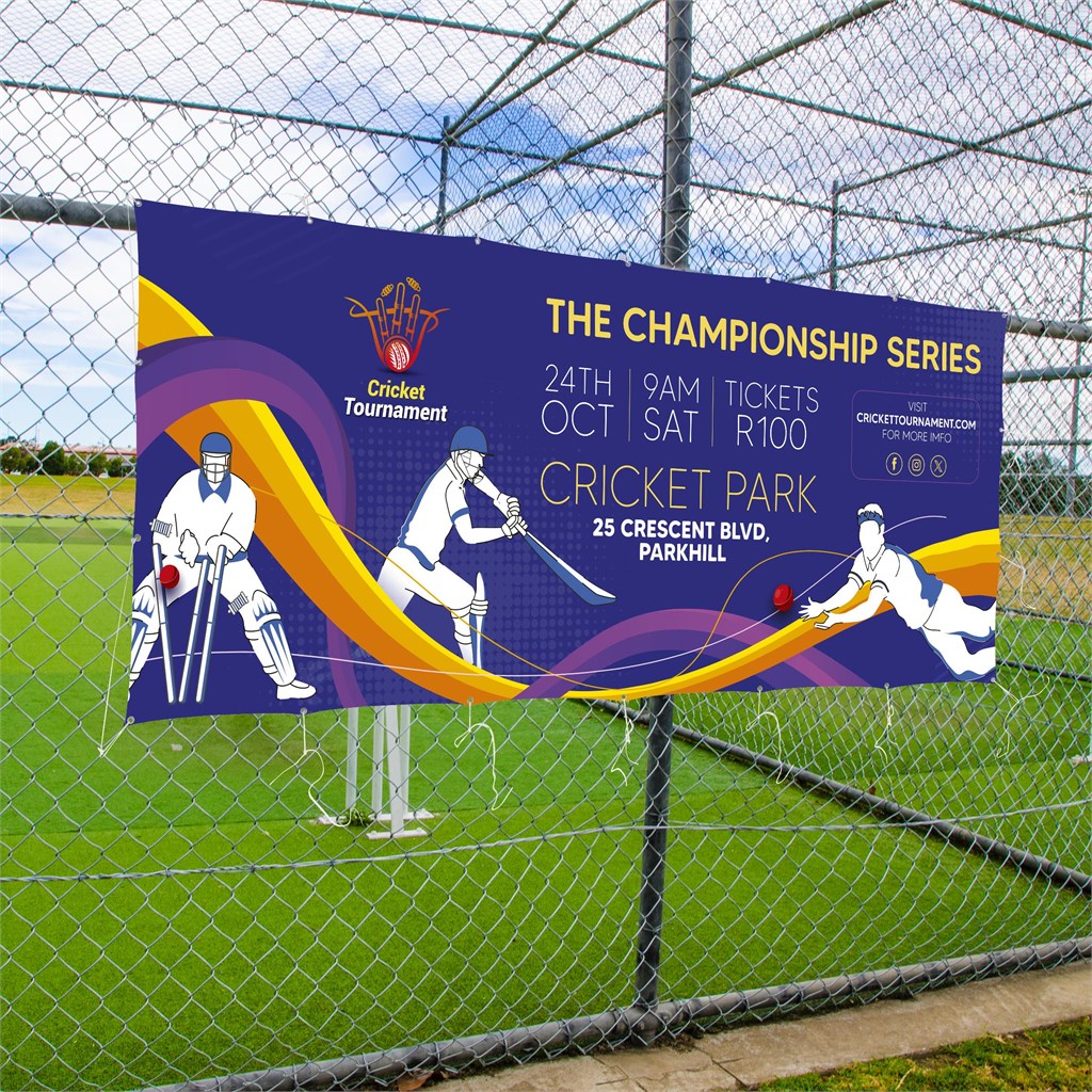 Sublimated Display Fabric Banner 3m x 1.2m - Image 3