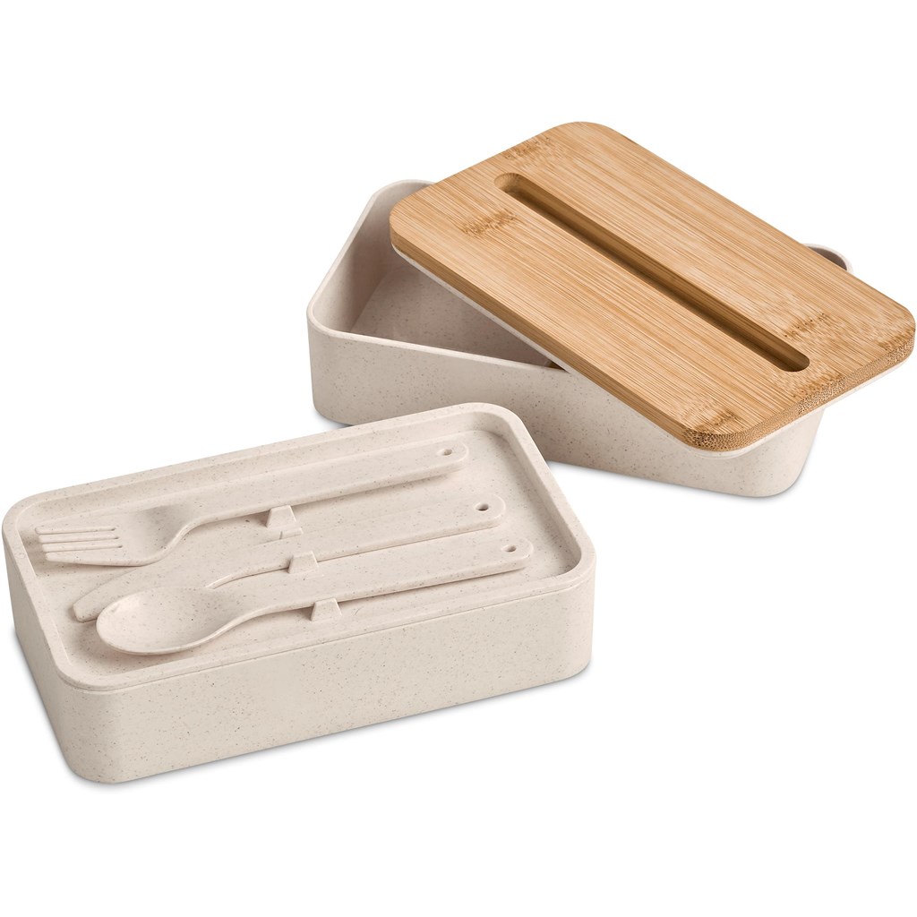 Okiyo Dura Wheat Straw & Bamboo Lunch Box Set - Image 11