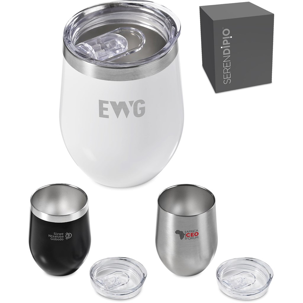 Serendipio Sheridan Stainless Steel Vacuum Tumbler - 300ml - Image 2