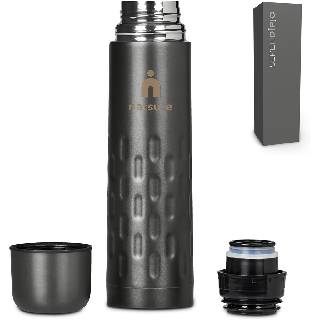 Serendipio Binary Stainless Steel Vacuum Flask - 500ml - Image 12