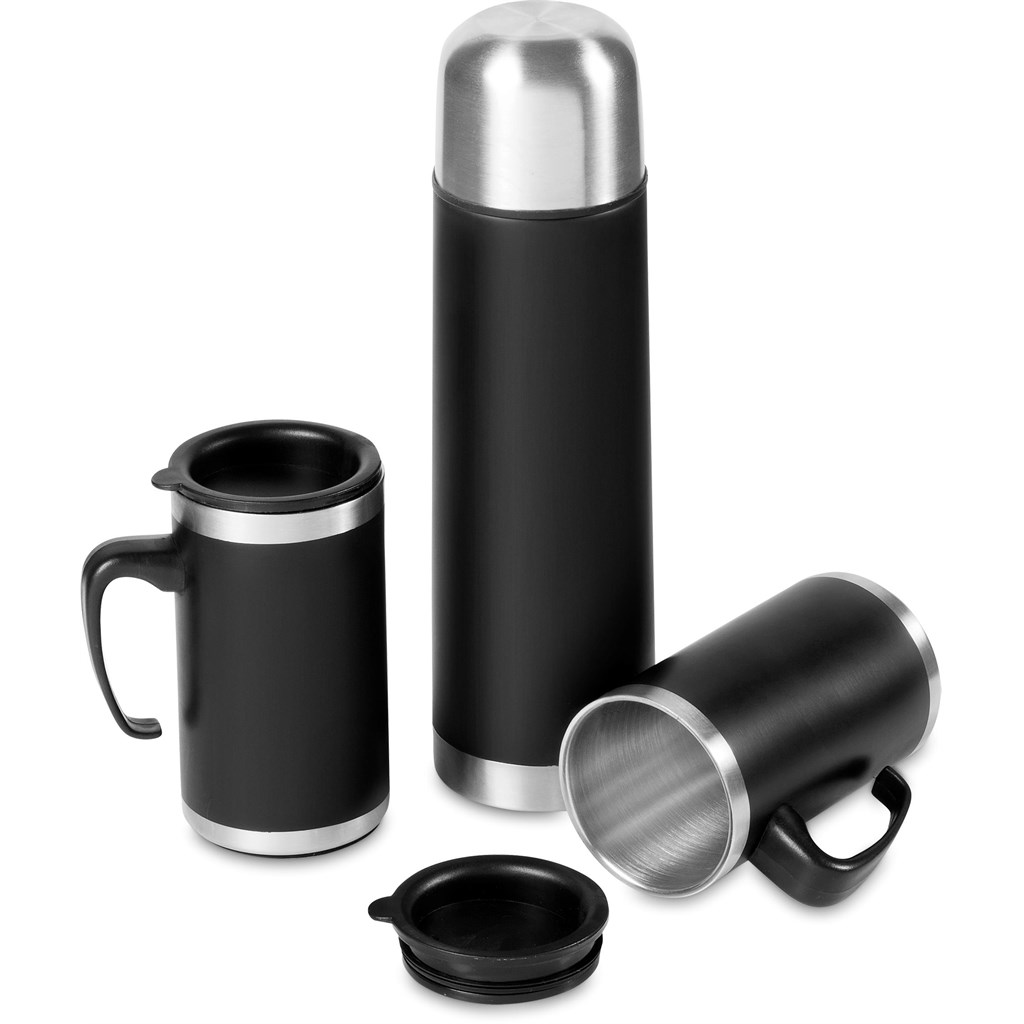 Altitude Cardinal Stainless Steel Vacuum Flask & Mug Set - Image 3