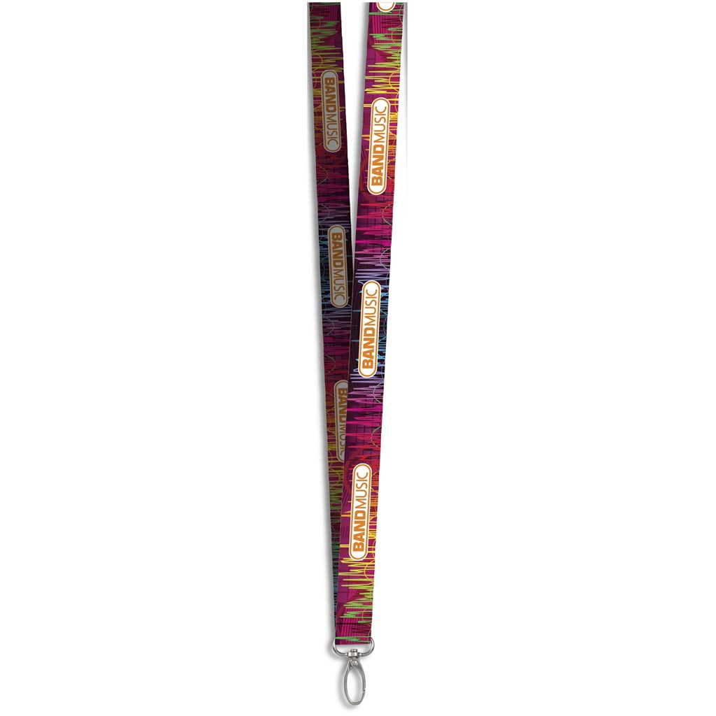 Altitude Lobster Clip Double-Sided Sublimation Satin Lanyard - Image 3