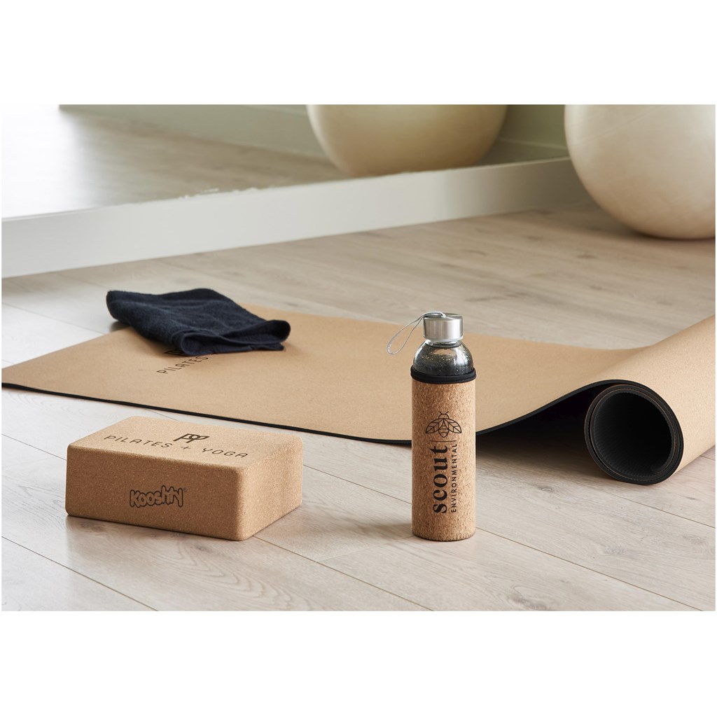 Kooshty Kork Glass Water Bottle - 500ml - Image 3