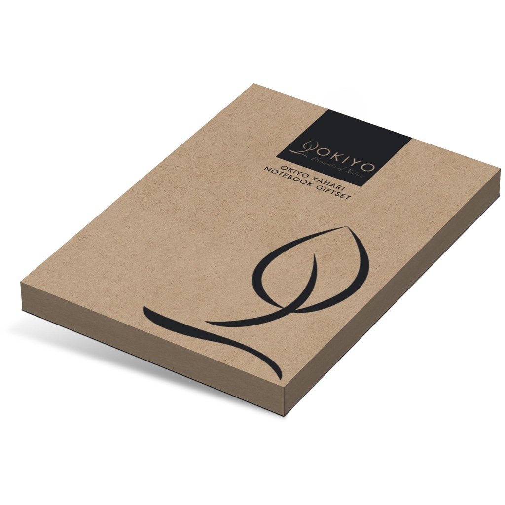 Okiyo Yahari Bamboo Notebook & Pen Set - Image 11