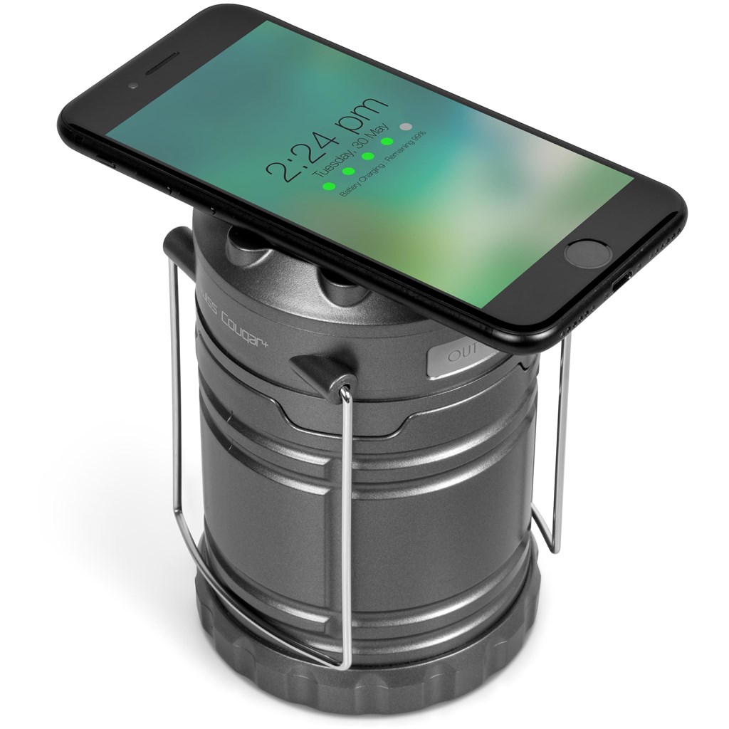 Swiss Cougar Cape Town Lantern & Wireless Charging Power Bank - 4 000mAh - Image 3