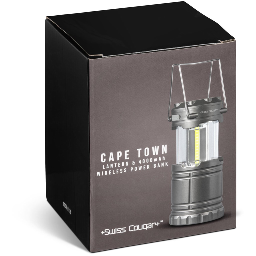 Swiss Cougar Cape Town Lantern & Wireless Charging Power Bank - 4 000mAh - Image 4