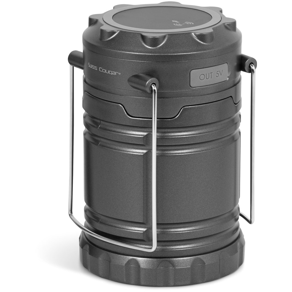 Swiss Cougar Cape Town Lantern & Wireless Charging Power Bank - 4 000mAh - Image 5