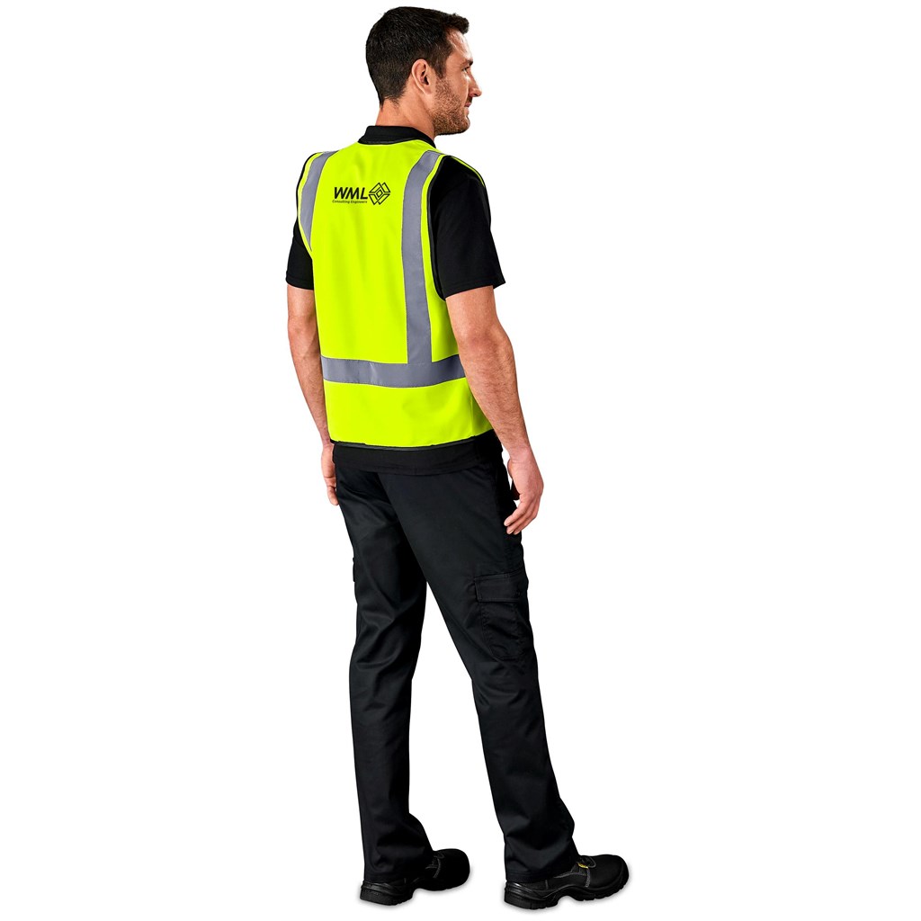 Direction En4 Hi-Viz Reflective Full Zip Vest - Image 10