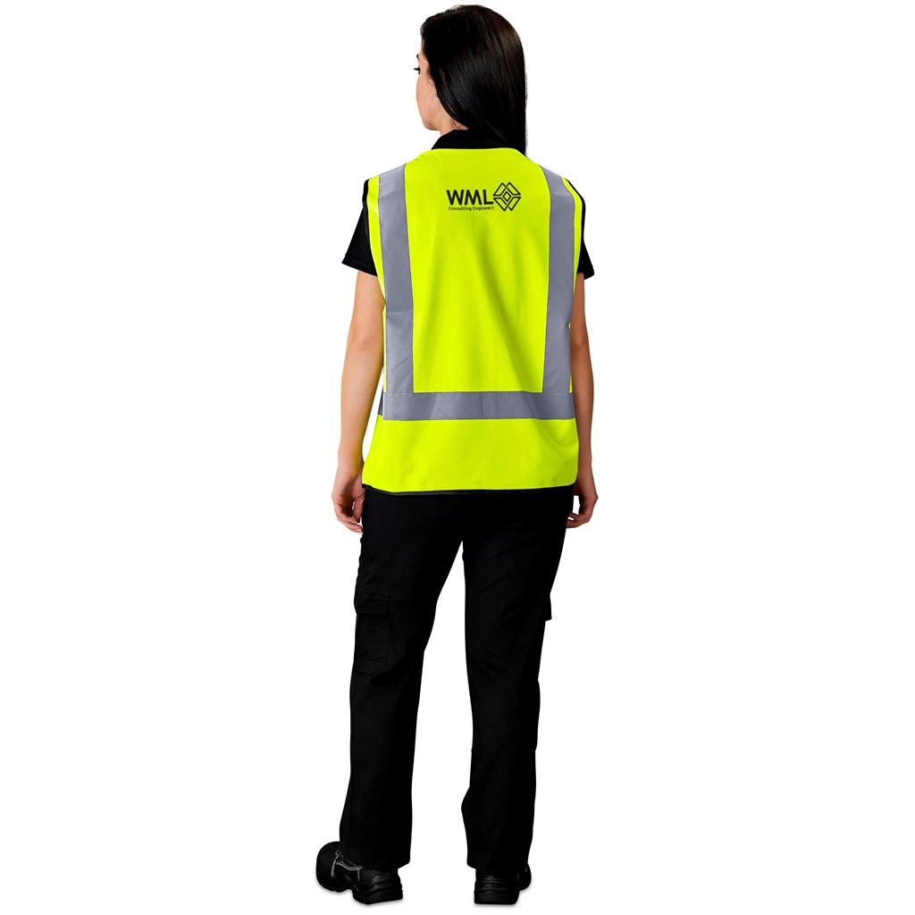 Direction En4 Hi-Viz Reflective Full Zip Vest - Image 3