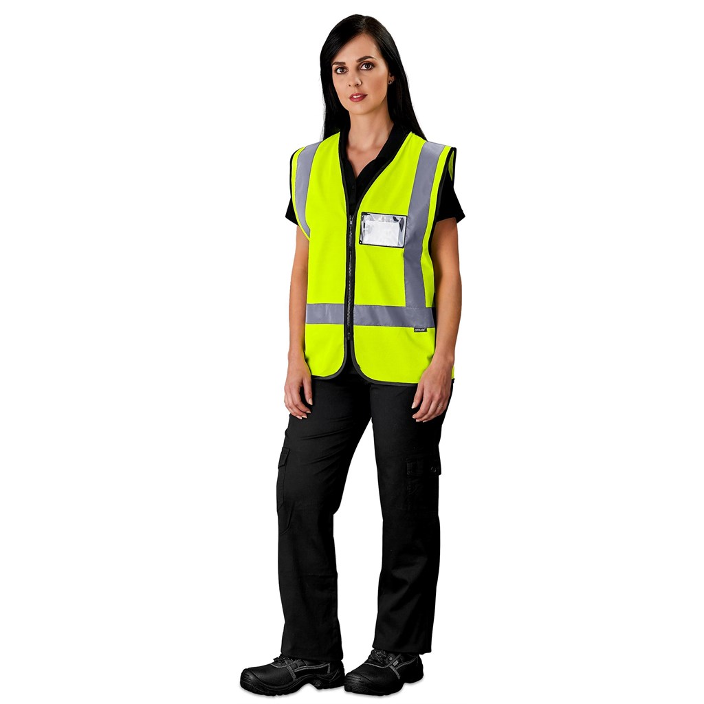 Direction En4 Hi-Viz Reflective Full Zip Vest - Image 5