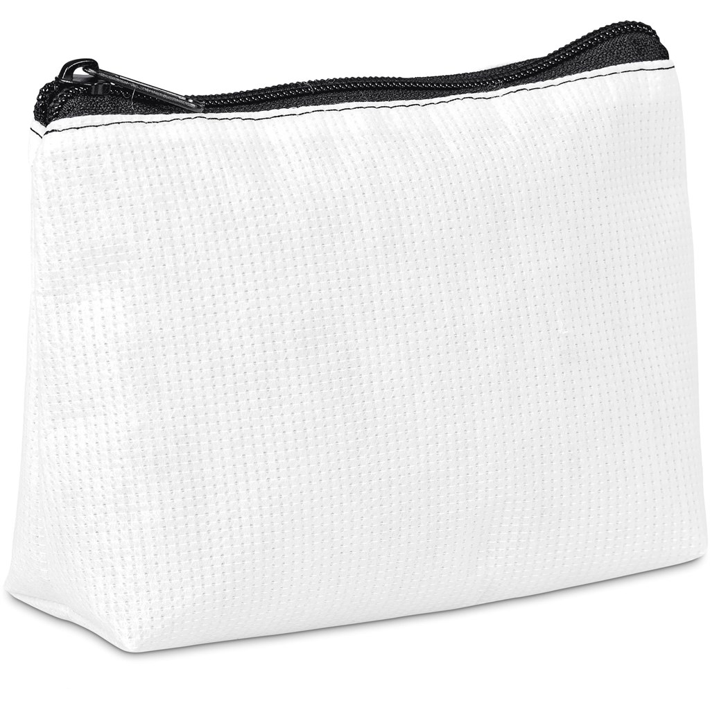 Hoppla Leanne Recycled PET Stitch-Bond Mini Toiletry Bag - Image 3