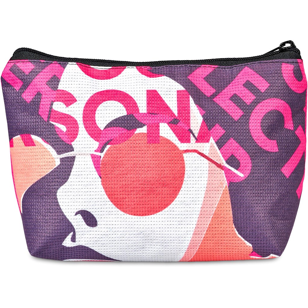 Hoppla Leanne Recycled PET Stitch-Bond Midi Toiletry Bag - Image 6