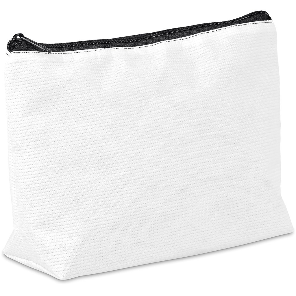 Hoppla Leanne Recycled PET Stitch-Bond Maxi Toiletry Bag - Image 3