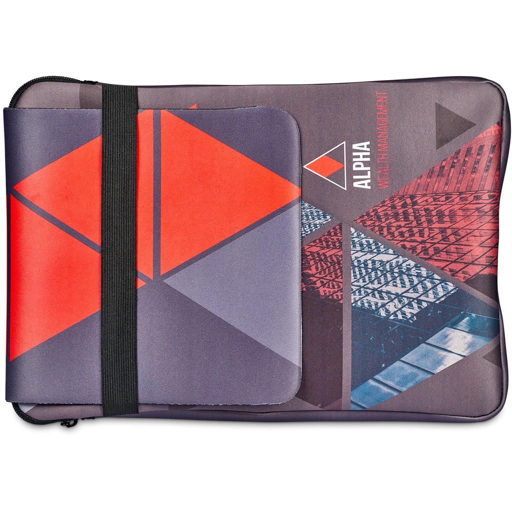 Hoppla Grotto Neoprene Laptop Sleeve with Mouse Pad – 13-14 inch - Image 2