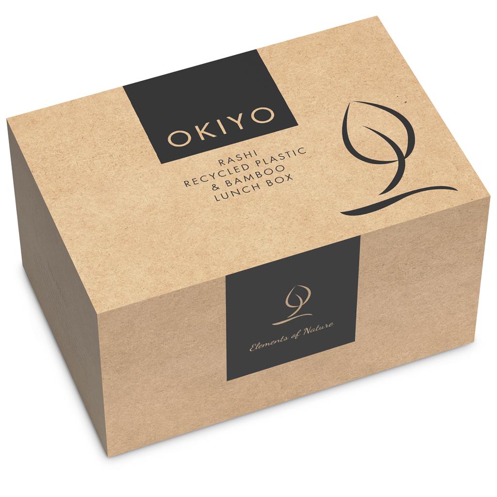 Okiyo Pasuta Recycled Plastic & Bamboo Lunch Box - Image 2