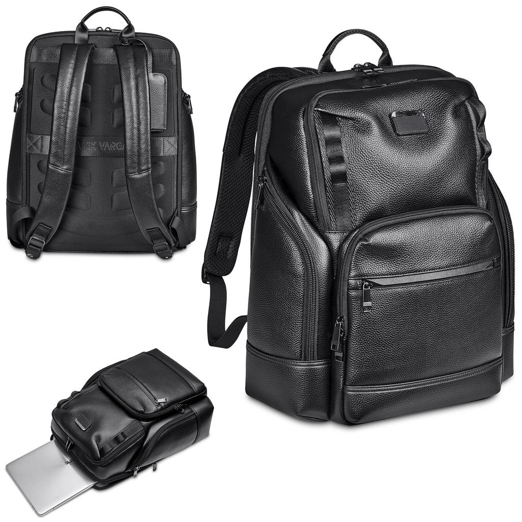 Alex Varga Portofino Leather Laptop Bag - Image 2