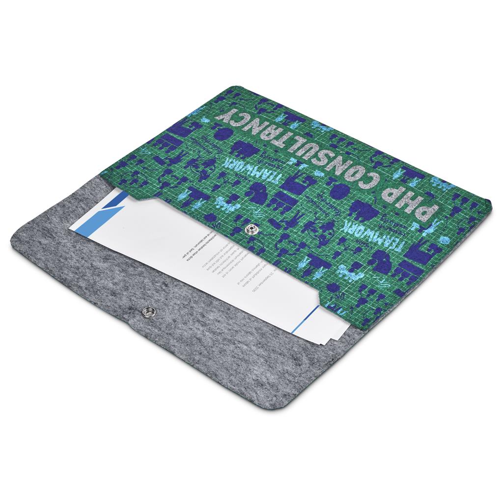 Hoppla Revo RPET Felt Document Holder - Image 5