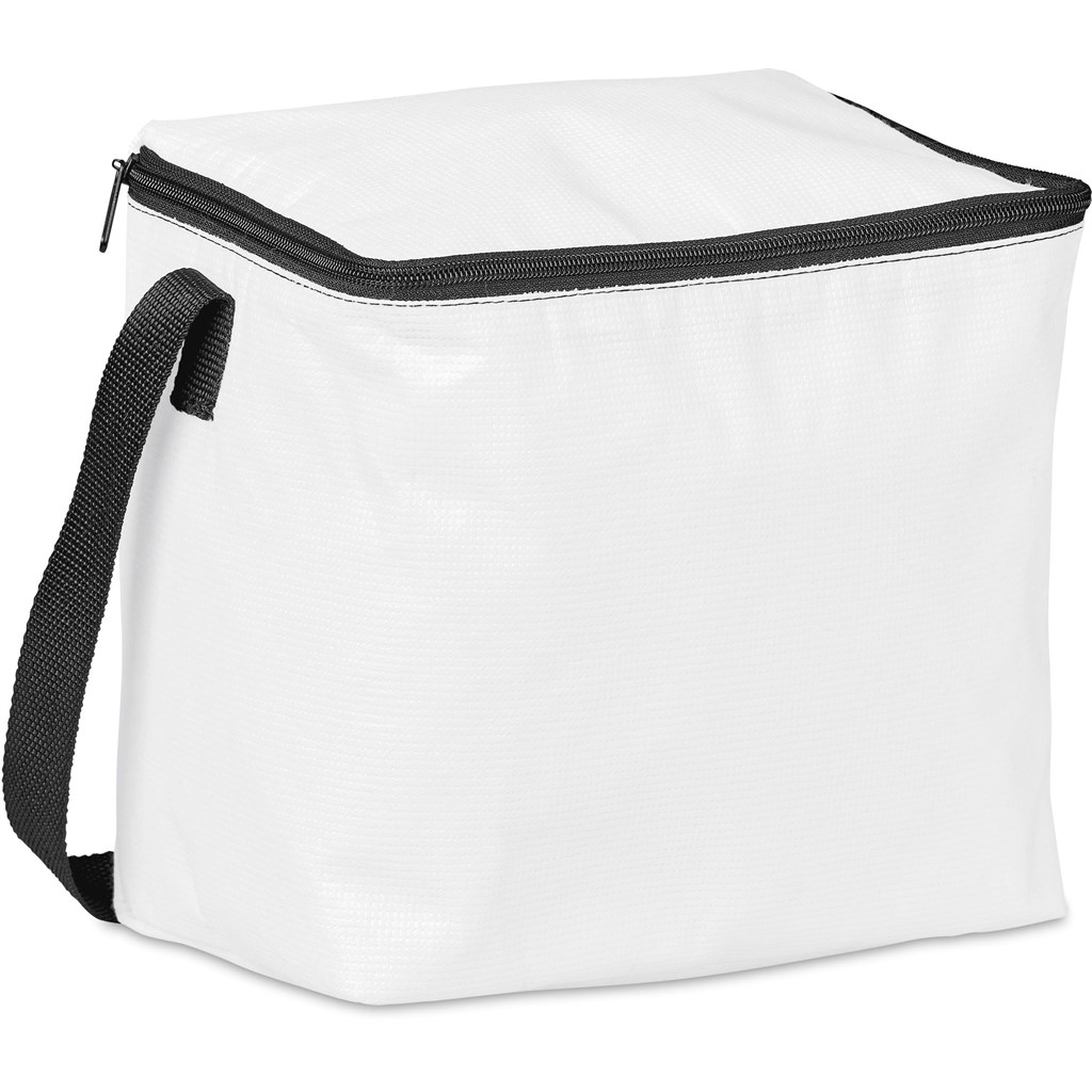 Pre-Production Sample Hoppla Quebec Recycled PET Stitch-Bond 12 Can Cooler - Image 5