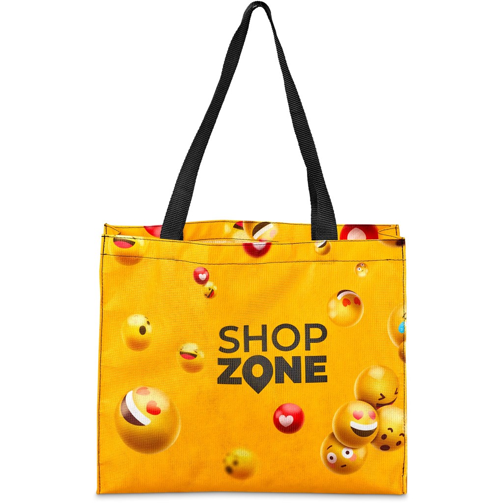 Pre-Production Sample Hoppla Menlyn Recycled PET Stitch-Bond Shopper - Image 4
