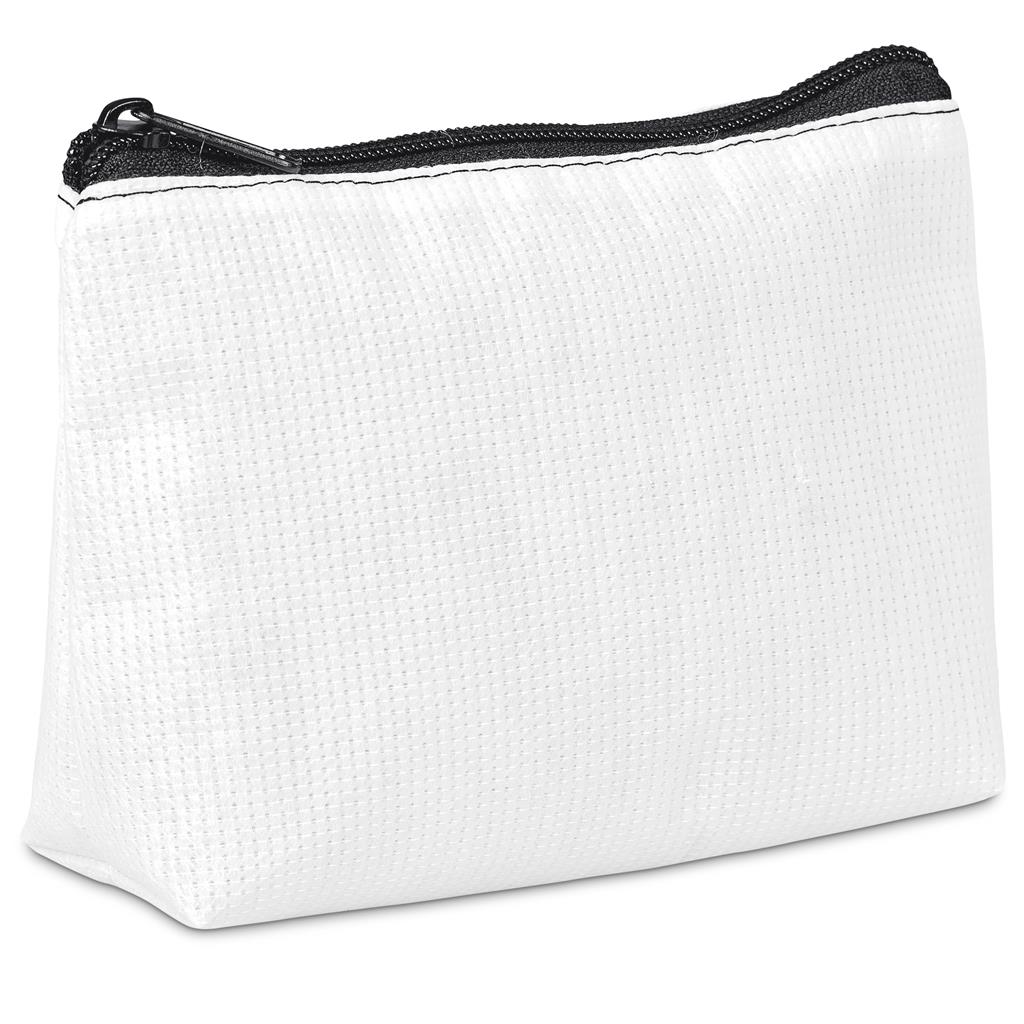 Pre-Production Sample Hoppla Recycled PET Stitch-Bond Mini Toiletry Bag - Image 3