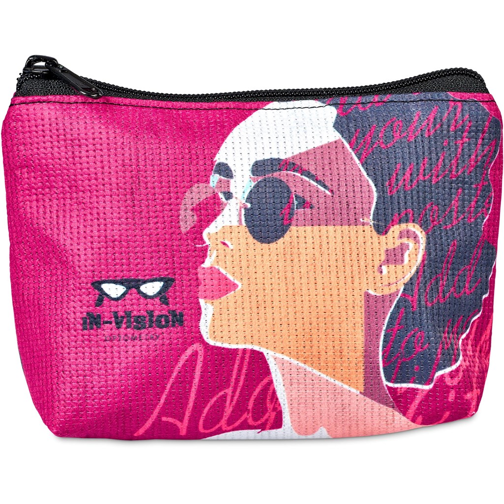 Pre-Production Sample Hoppla Recycled PET Stitch-Bond Mini Toiletry Bag - Image 4