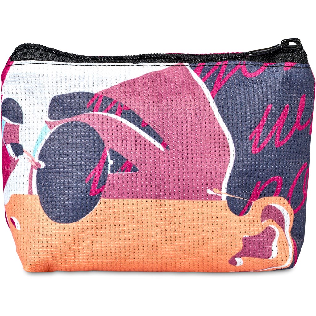 Pre-Production Sample Hoppla Recycled PET Stitch-Bond Mini Toiletry Bag - Image 6
