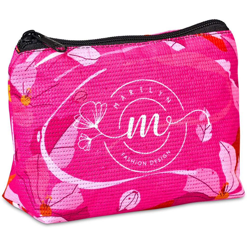 Pre-Production Sample Hoppla Recycled PET Stitch-Bond Mini Toiletry Bag - Image 8