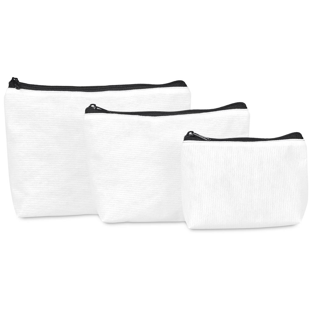 Pre-Production Sample Hoppla Recycled PET Stitch-Bond Mini Toiletry Bag - Image 10