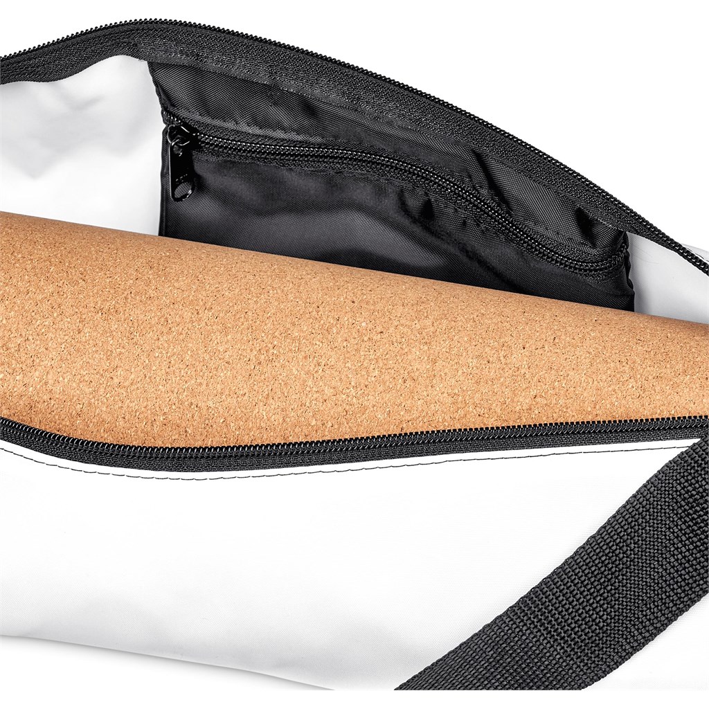 Pre-Production Sample Hoppla Wilderness Polyester Yoga Bag - Image 5