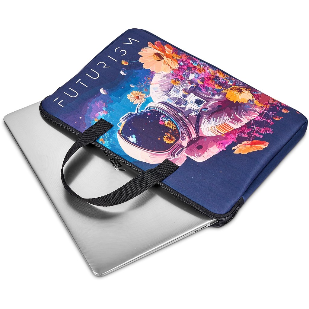 Pre-Production Sample Hoppla Plett Neoprene Laptop Sleeve with Handles – 13-14 inch - Image 6