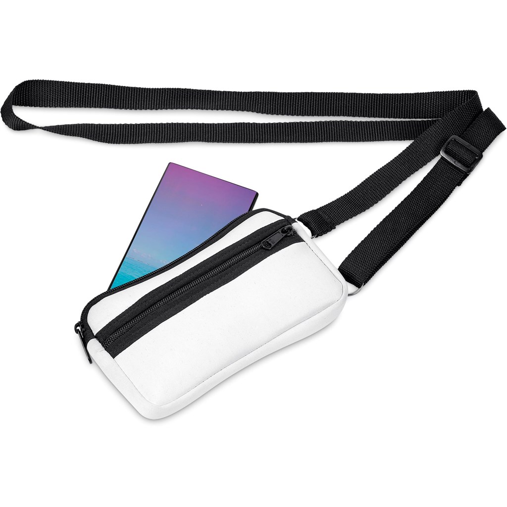 Pre-Production Sample Hoppla Paarl Neoprene Cell Phone Pouch - Image 5