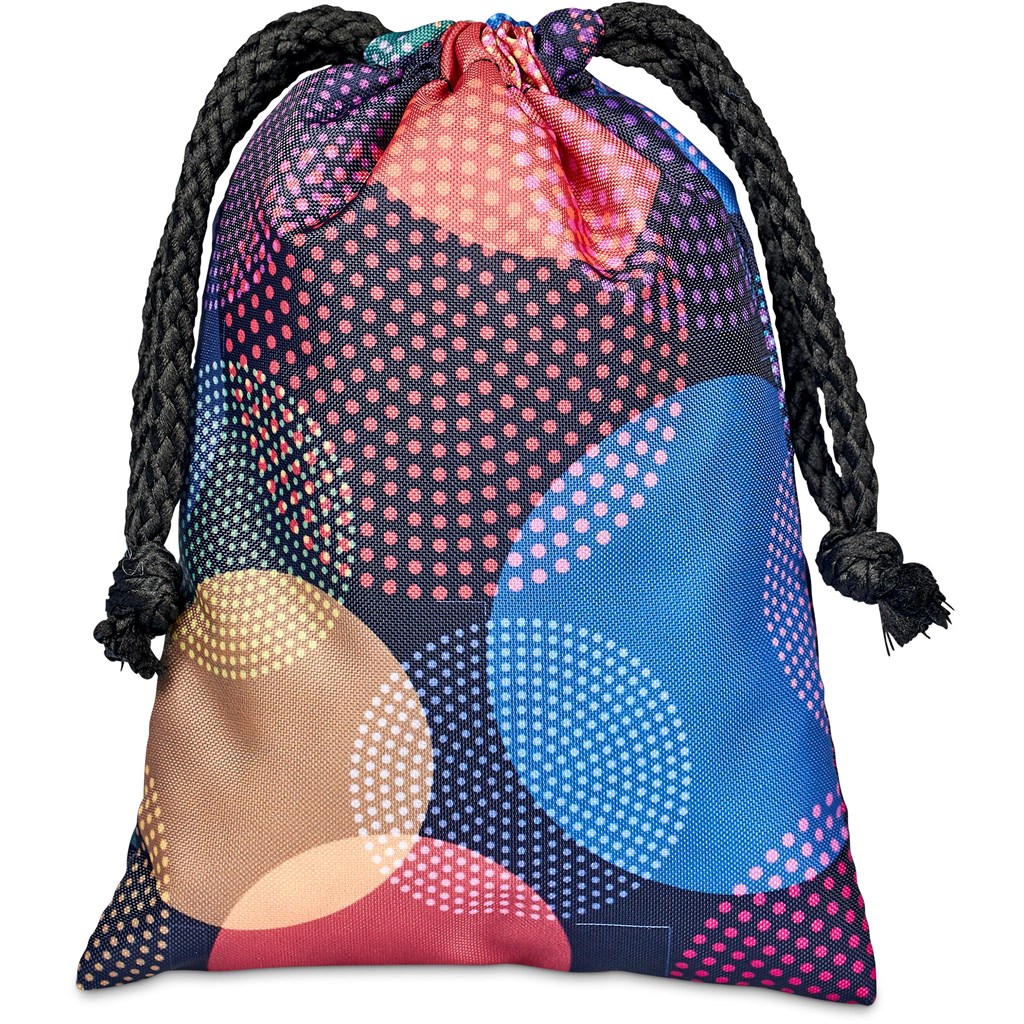 Pre-Production Sample Hoppla Atlantic Mini Polyester Drawstring Pouch - Image 2
