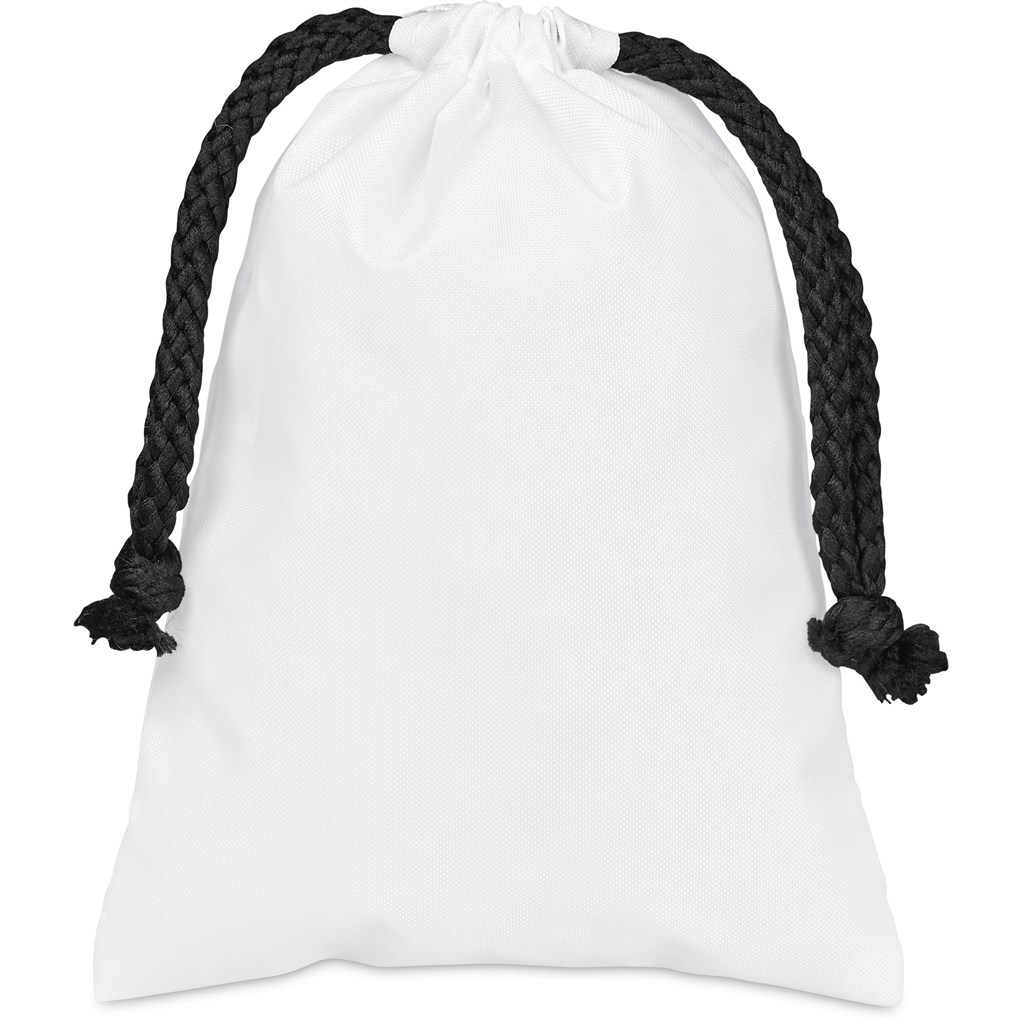 Pre-Production Sample Hoppla Atlantic Mini Polyester Drawstring Pouch - Image 5