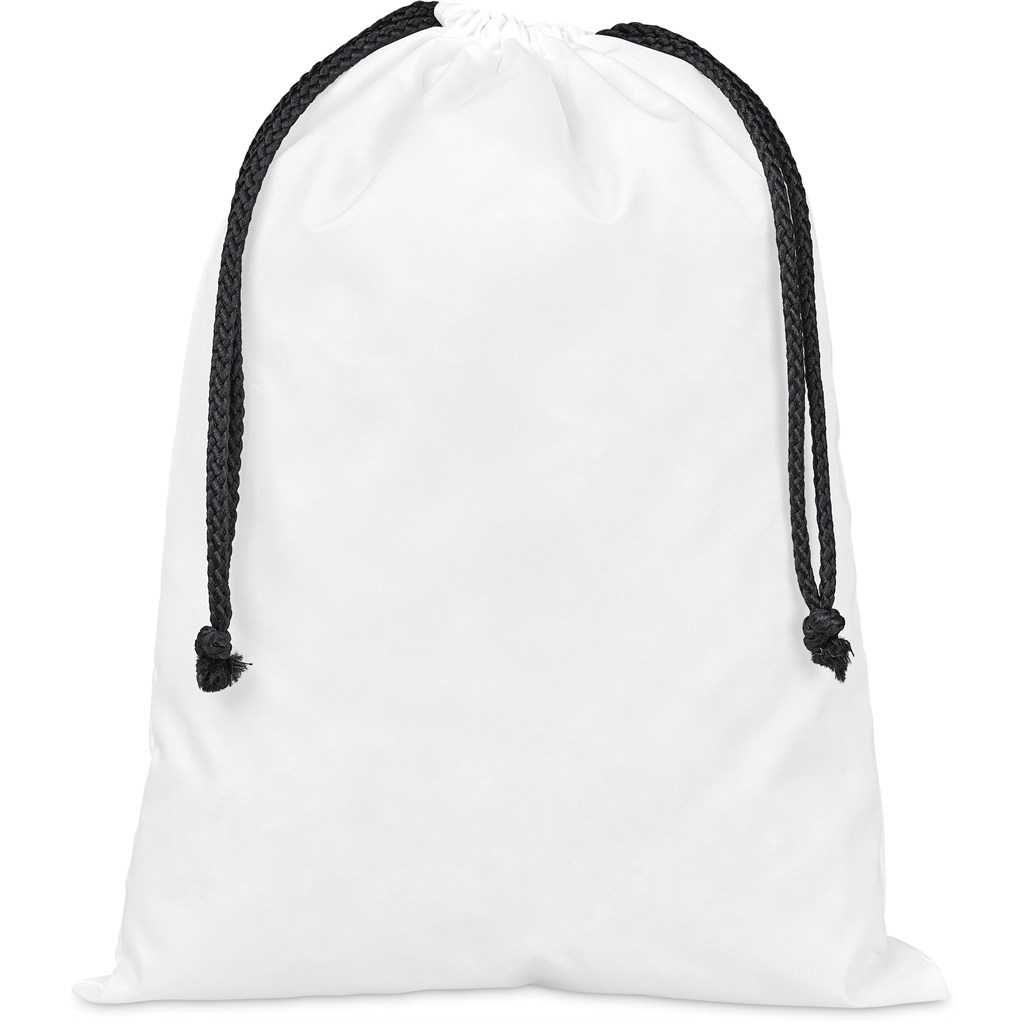 Pre-Production Sample Hoppla Pacific Maxi Polyester Drawstring Pouch - Image 5