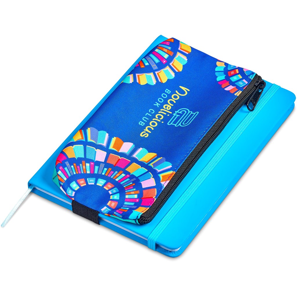 Pre-Production Sample Hoppla Scribbler Polyester Large Pencil Case To Fit An A5 Notebook - Image 4