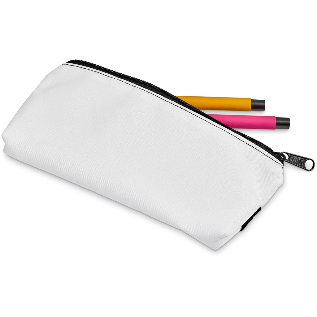 Pre-Production Sample Hoppla Scribbler Polyester Large Pencil Case To Fit An A5 Notebook - Image 7