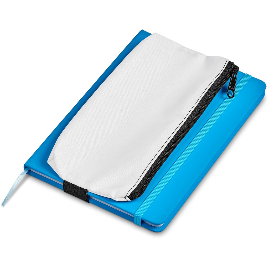 Pre-Production Sample Hoppla Scribbler Polyester Large Pencil Case To Fit An A5 Notebook - Image 8