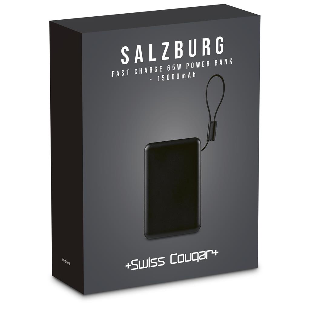 Swiss Cougar Salzburg Fast Charge 65W PD & QC Power Bank - 15 000mAh - Image 7