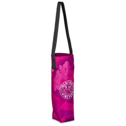 Pre-Production Sample Hoppla Cellaro Polyester Wine Bottle Gift Bag