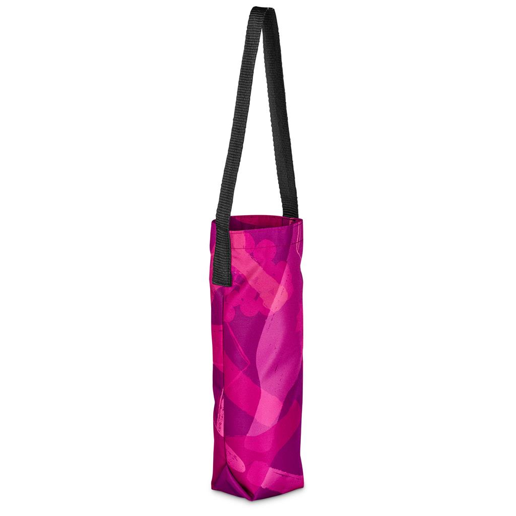 Pre-Production Sample Hoppla Cellaro Polyester Wine Bottle Gift Bag - Image 2