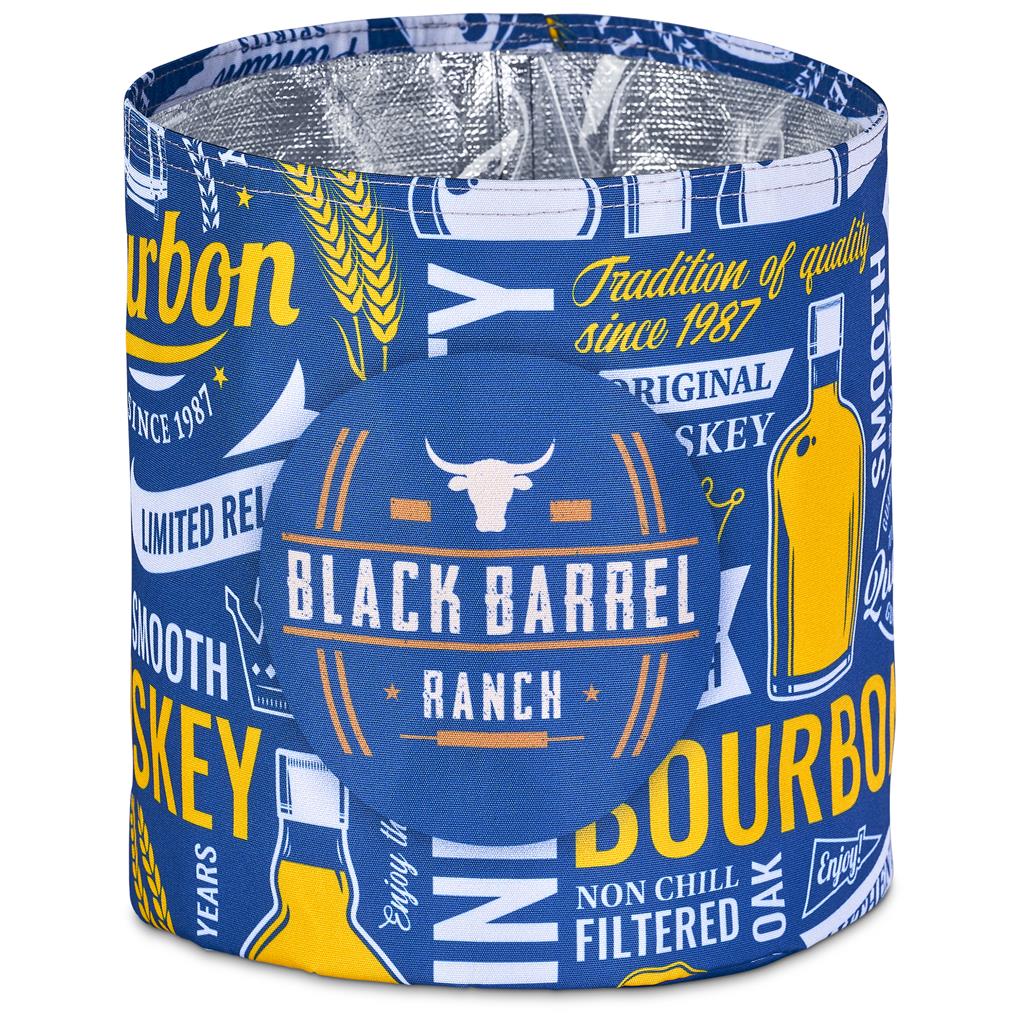 Pre-Production Sample Hoppla Coldford Polyester Collapsible Ice Bucket