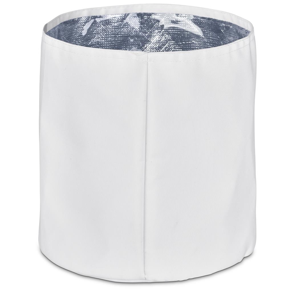 Pre-Production Sample Hoppla Coldford Polyester Collapsible Ice Bucket - Image 2