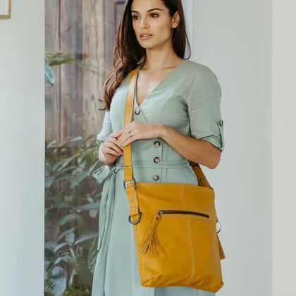 Messenger Handbag | Genuine Leather
