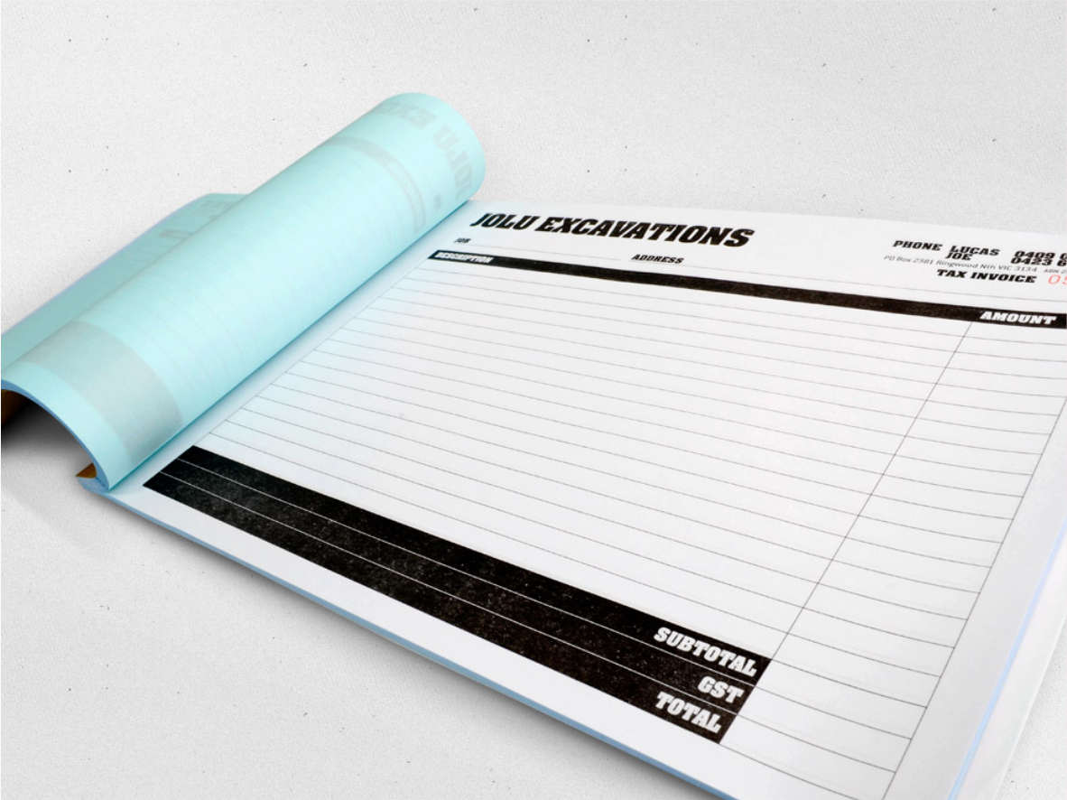 Invoice Books